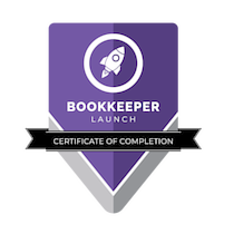 Bookkeeper Launch Certificate of Completion, Home page of Laportebryanbookkeeping.com